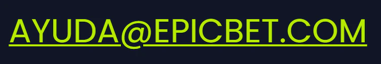 Atención al cliente en Epicbet